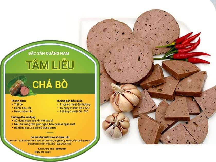 chả bò đà nẵng ở đâu ngon nhất