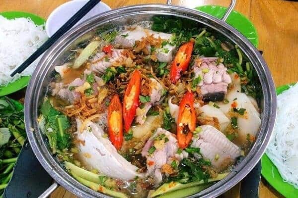 Lẩu cá đuối thơm ngon, khó cưỡng