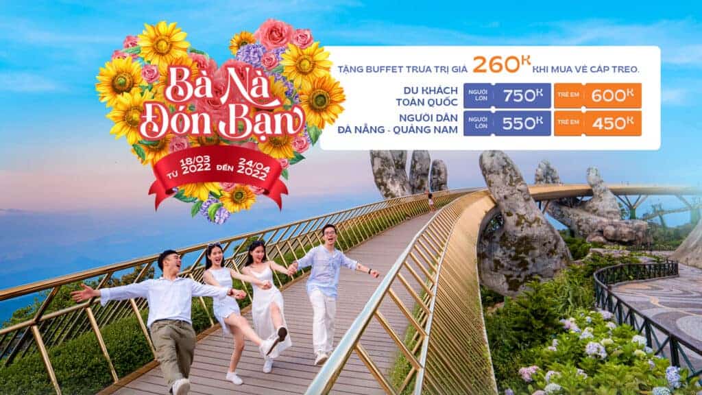 Bảng giá vé tham quan Bà Nà Hill