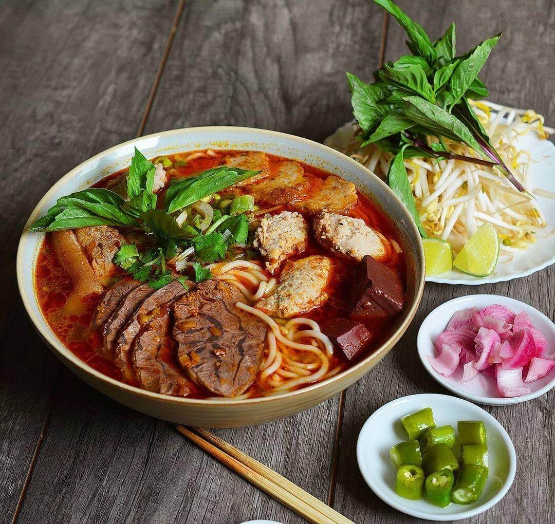 Top 10 quán bún bò Huế ngon nổi tiếng nhất ở Đà Nẵng