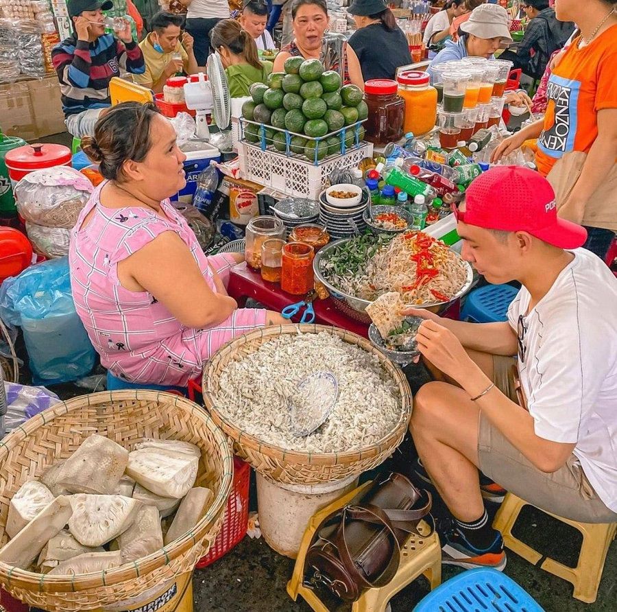 mít trộn chợ Cồn
