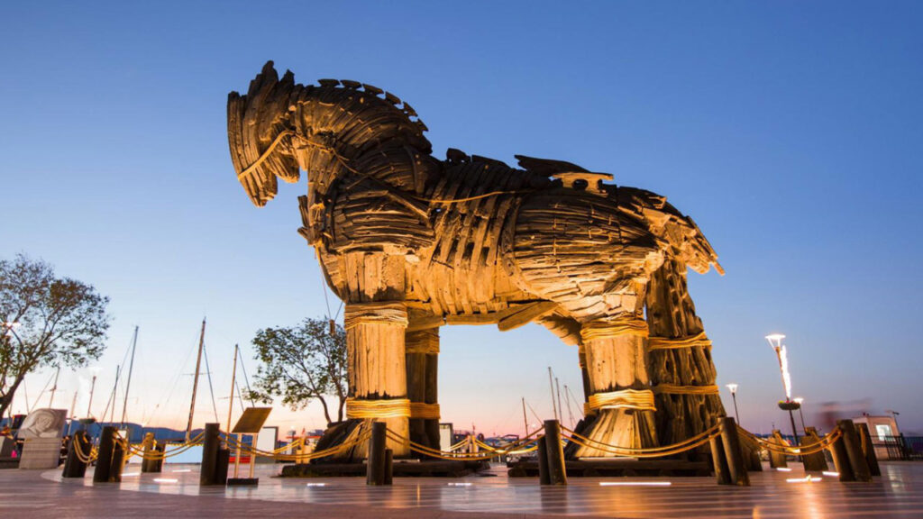 Di tích con ngựa Thành Troy – biểu tượng lịch sử  sống mãi với thời gian