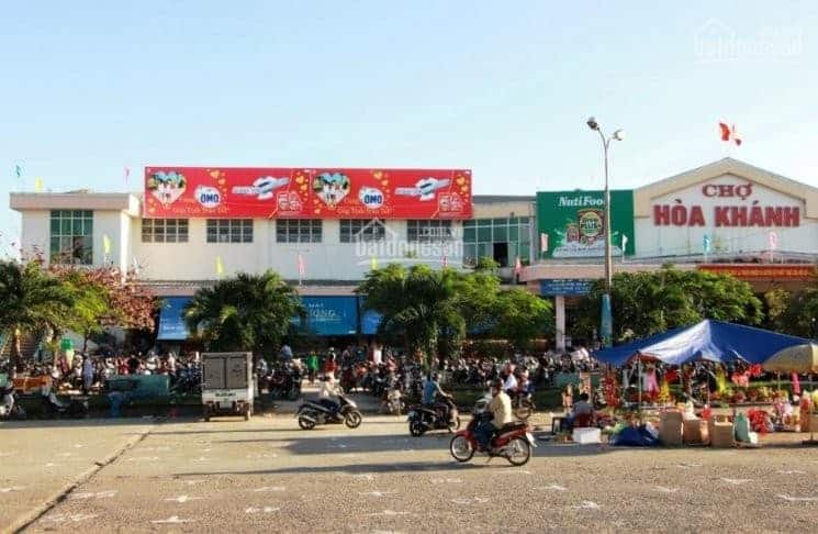 Một góc chợ Hòa Khánh