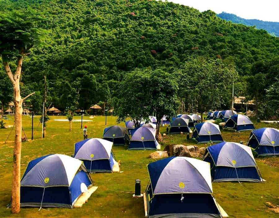 Cắm trại ở Bạch Mã