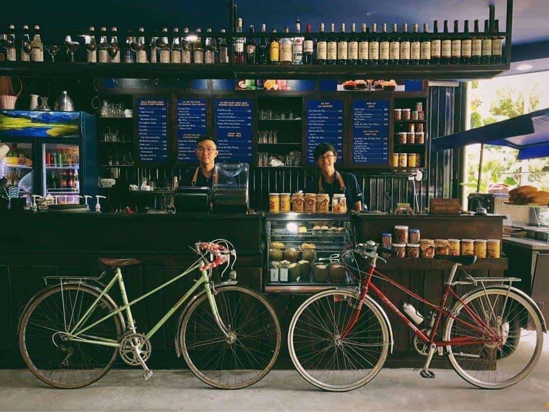 Quán cafe Bicycle Up dành cho người yêu xe đạp