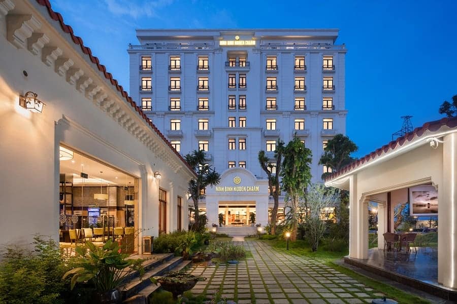 Kiến trúc độc đáo của Ninh Binh Hidden Charm Hotel & Resort