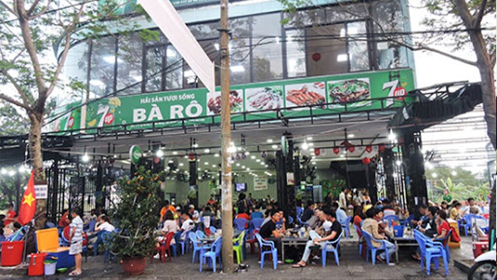 Quán ăn hải sản Bà Rô tại Đà Nẵng