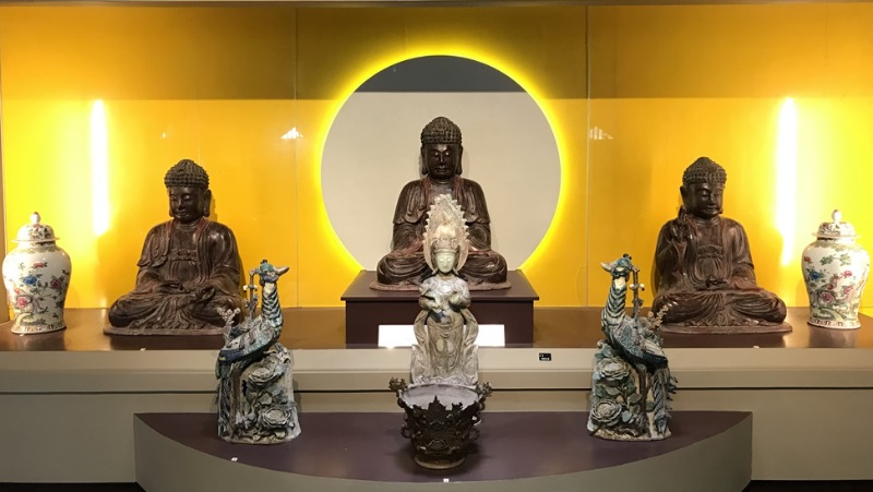 Pháp Hội Đường - nơi lưu giữ nhiều hiện vật cổ về Phật giáo