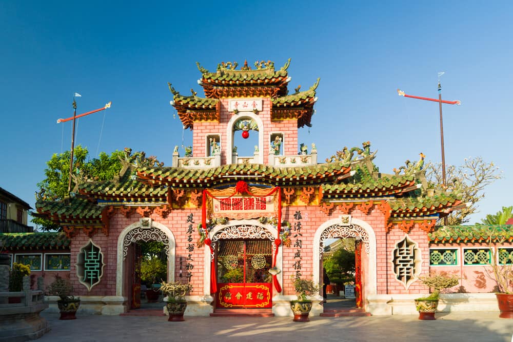 Cổng Tam Quan ở Hội quán Phúc Kiến